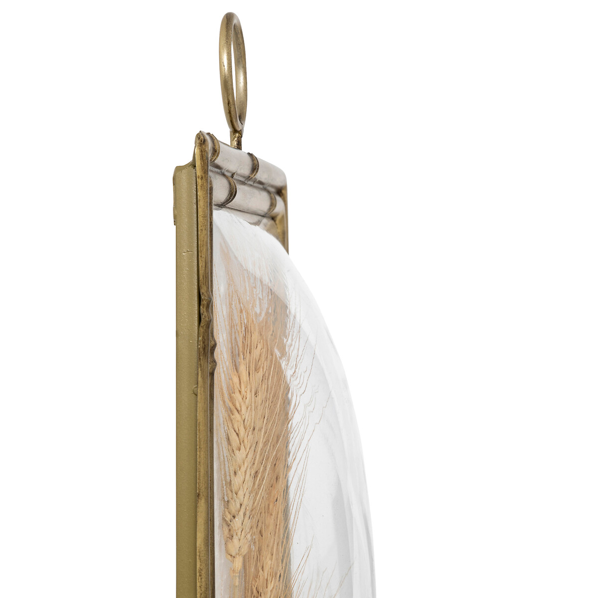 Quadro decorativo JONAS trigo em mdf e metal 47cm