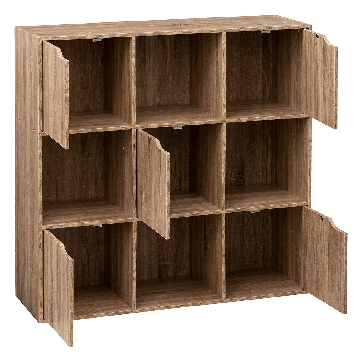 Estante MIX natural com 9 módulos