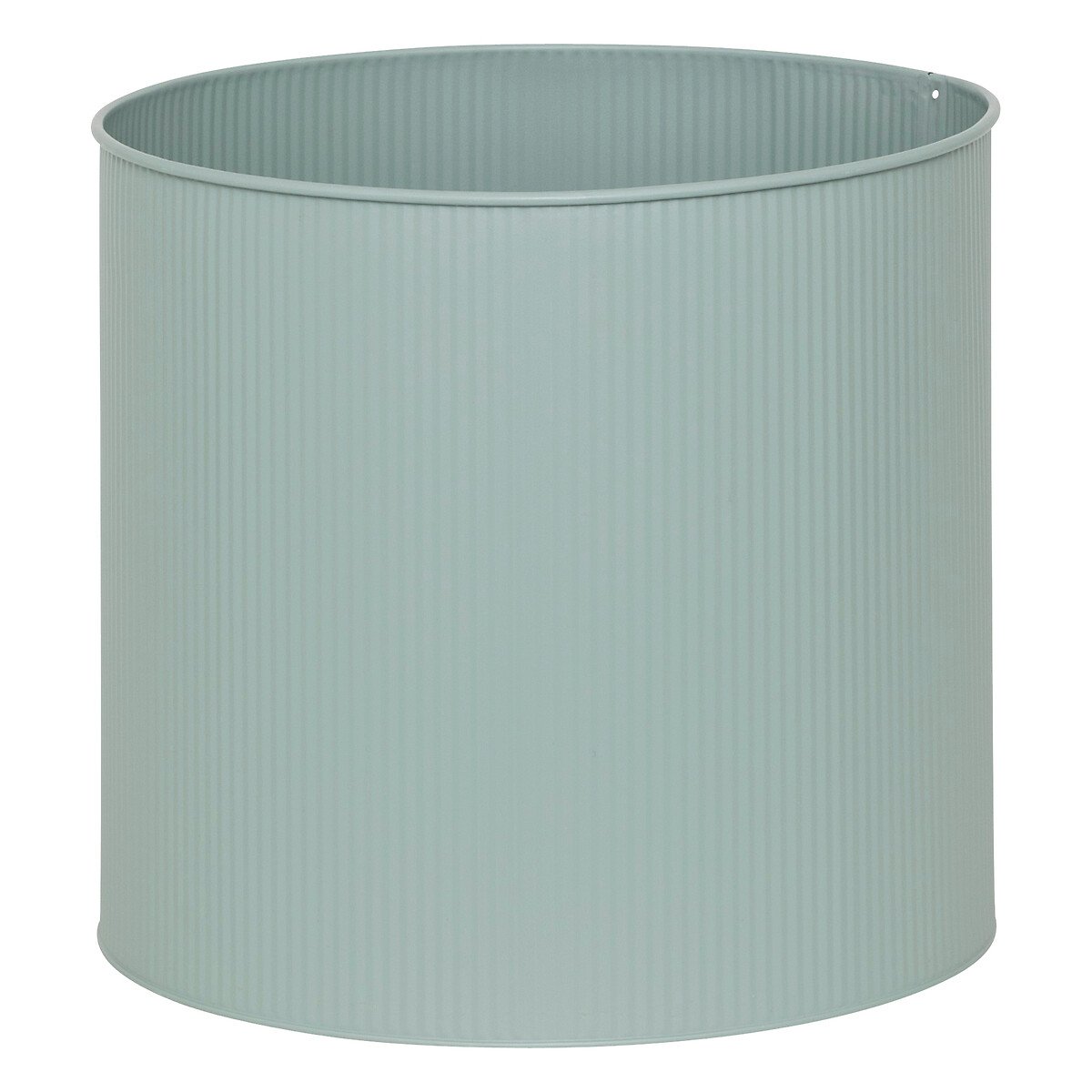 Floreira AZE em metal verde 27cm