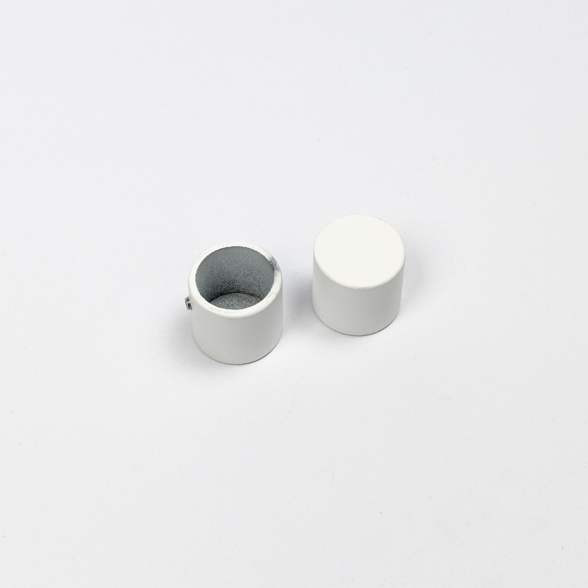 Conjunto 2 terminais BOUCHON branco mate