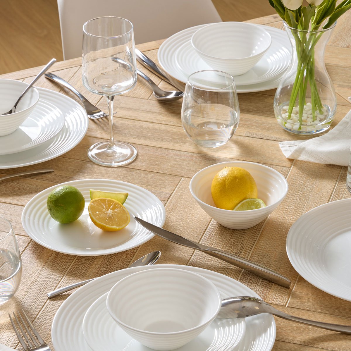 Copo de &aacute;gua em vidro 44cl