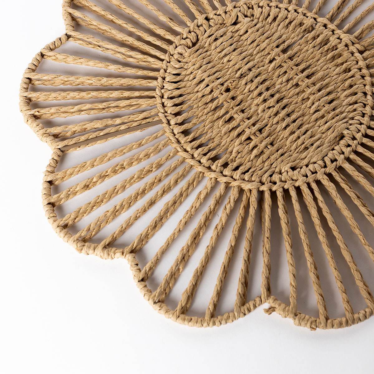 Individual de mesa BLOOMY bege 38cm