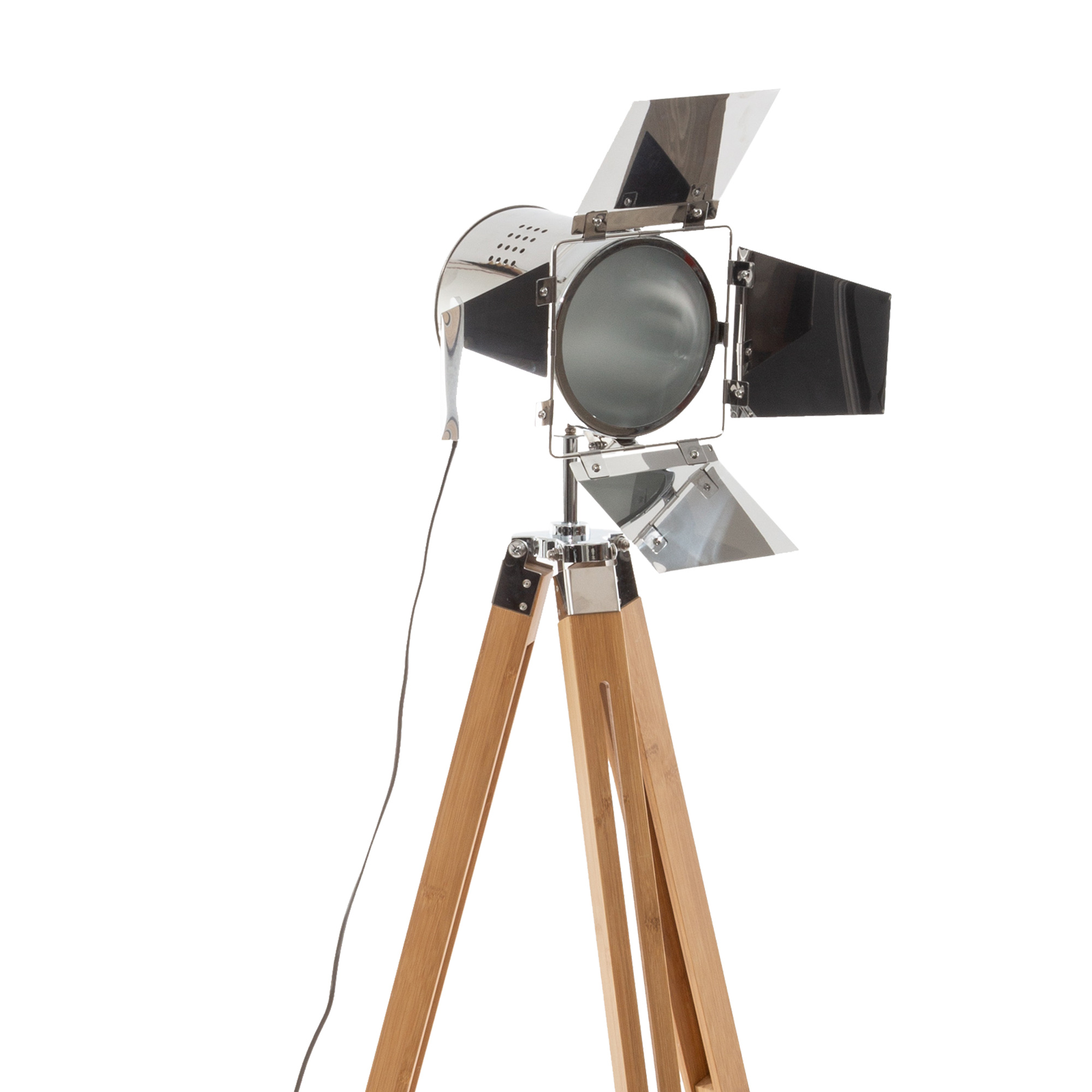 Candeeiro De Ch&atilde;o Em A&ccedil;o In&oacute;xid&aacute;vel Guri