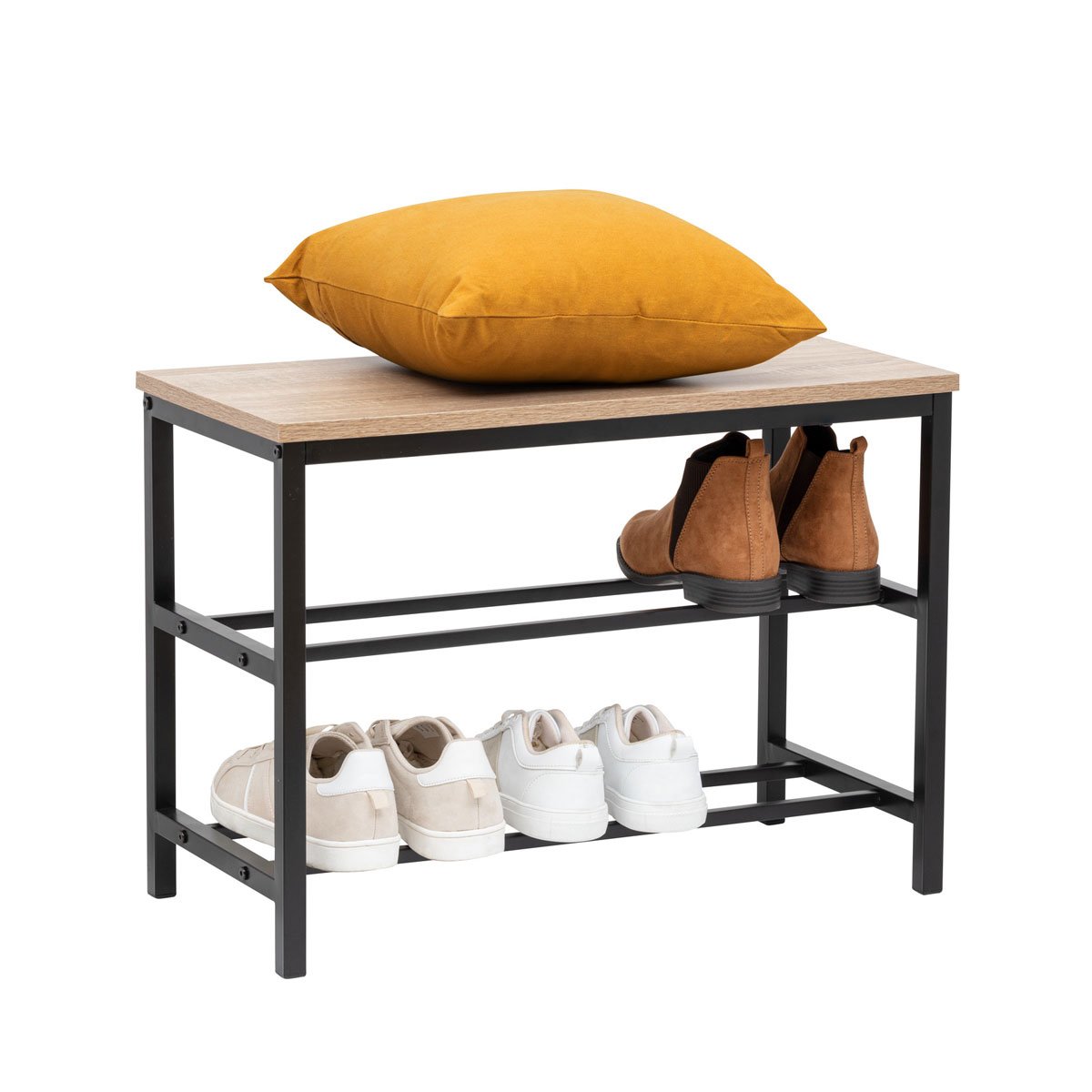 Sapateira ALIAJ com 2 n&iacute;veis e prateleira