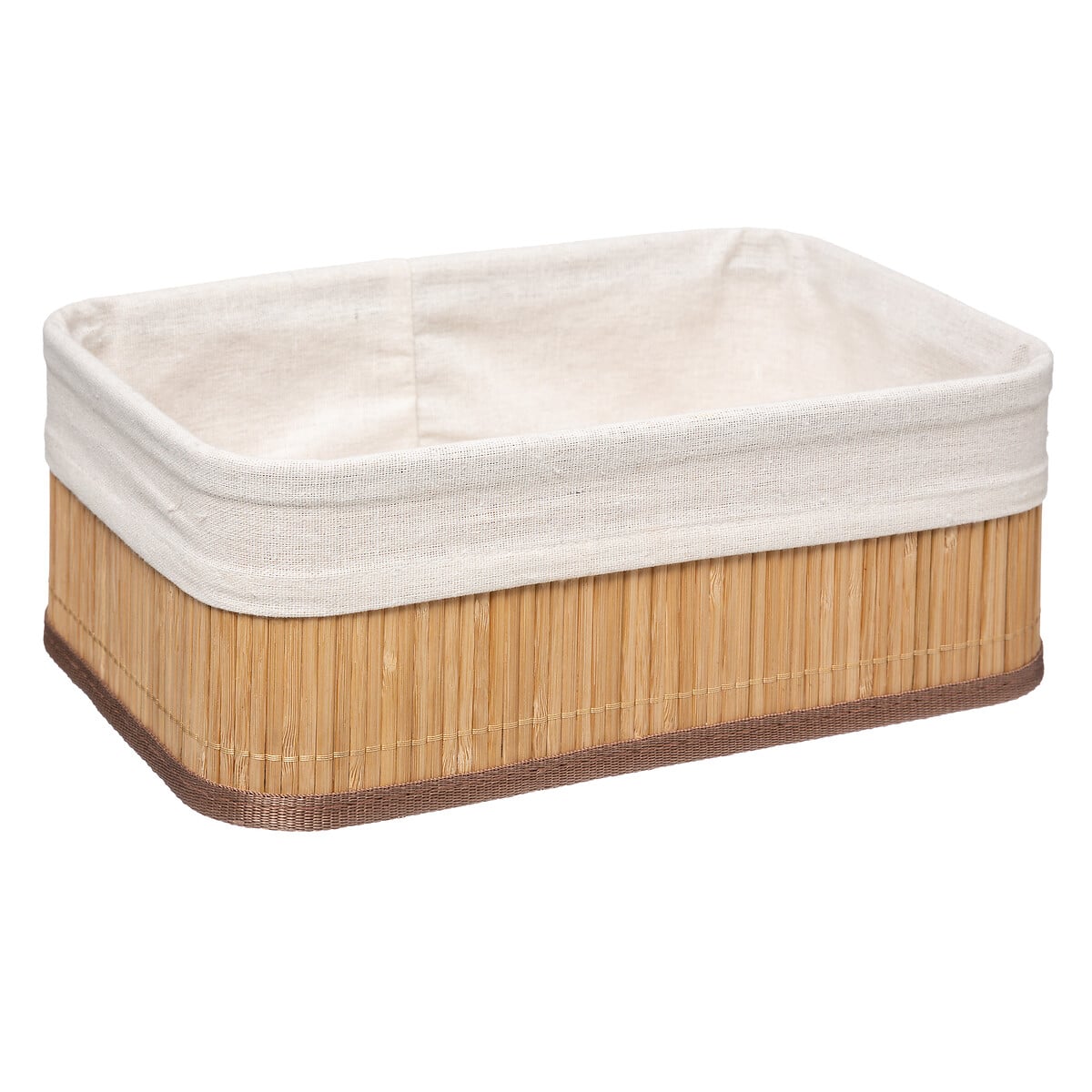 Conjunto de 3 cestos em bambu