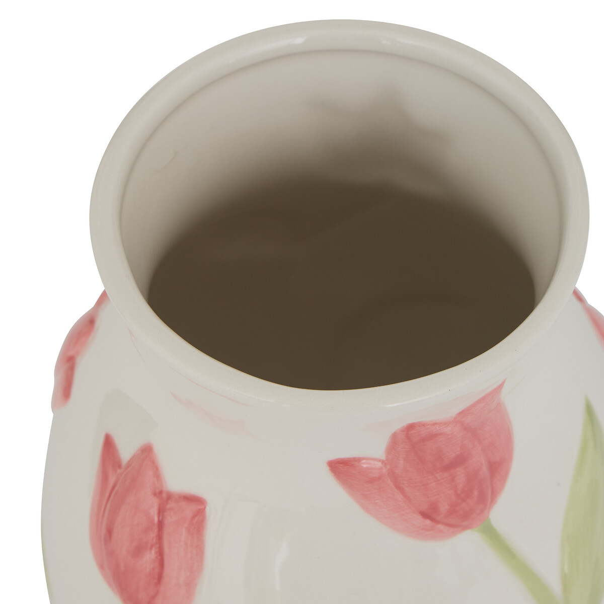 Jarra com tulipas FLEUR DE ROSE 21cm