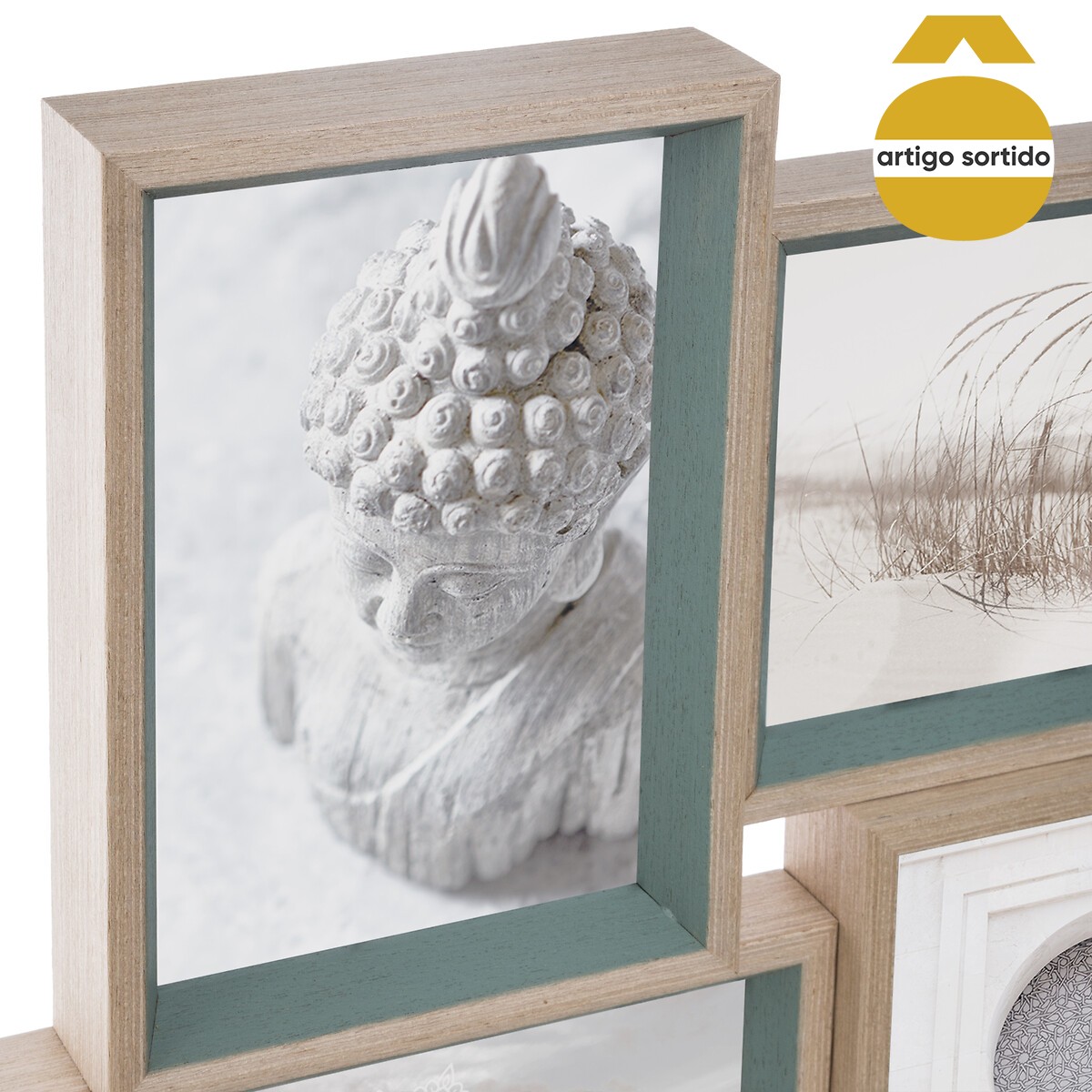 Multimoldura MOLY para 9 fotos