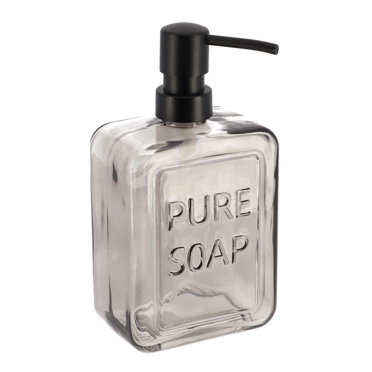 Doseador sabonete l&iacute;quido preto 570ml