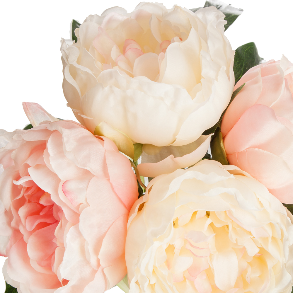 Bouquet com 4 pe&oacute;nias cor rosa