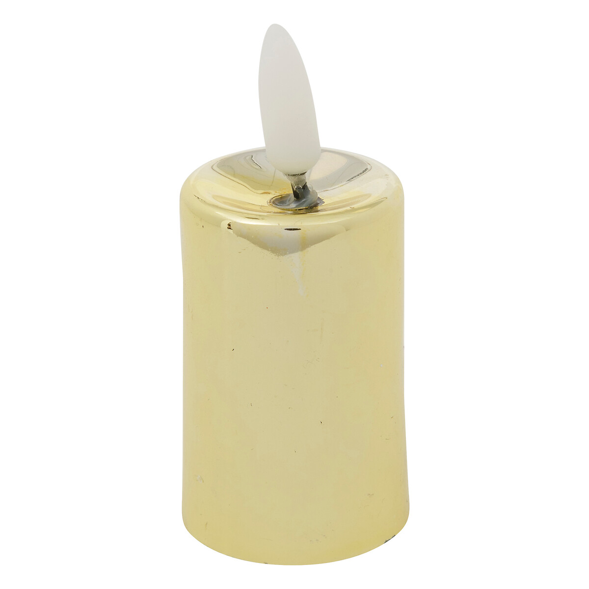 Conjunto de 4 velas led dourado