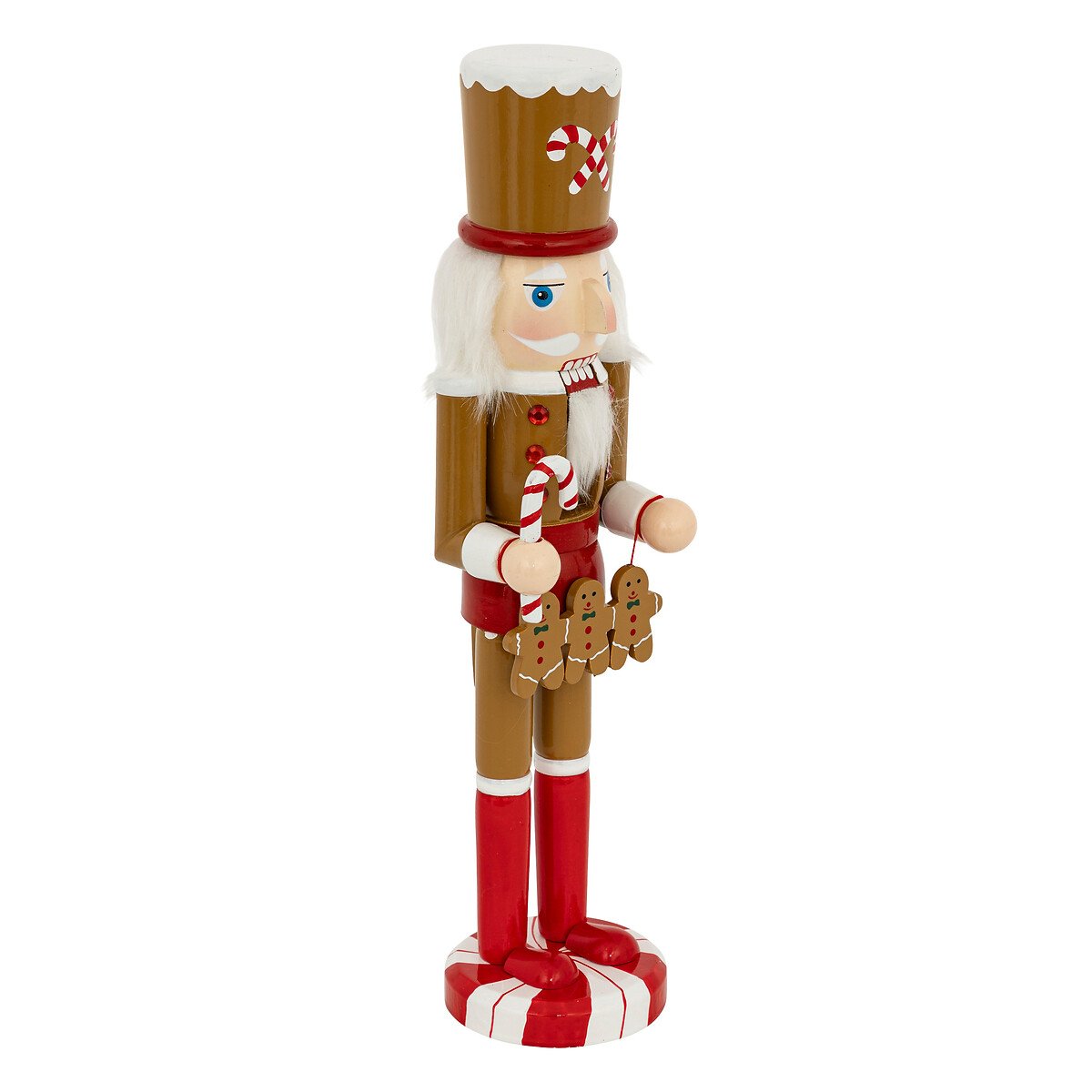 Figura soldado de chumbo com bolacha de gengibre 38cm,  Figura soldado de chumbo com bolacha de gengibre 38cm