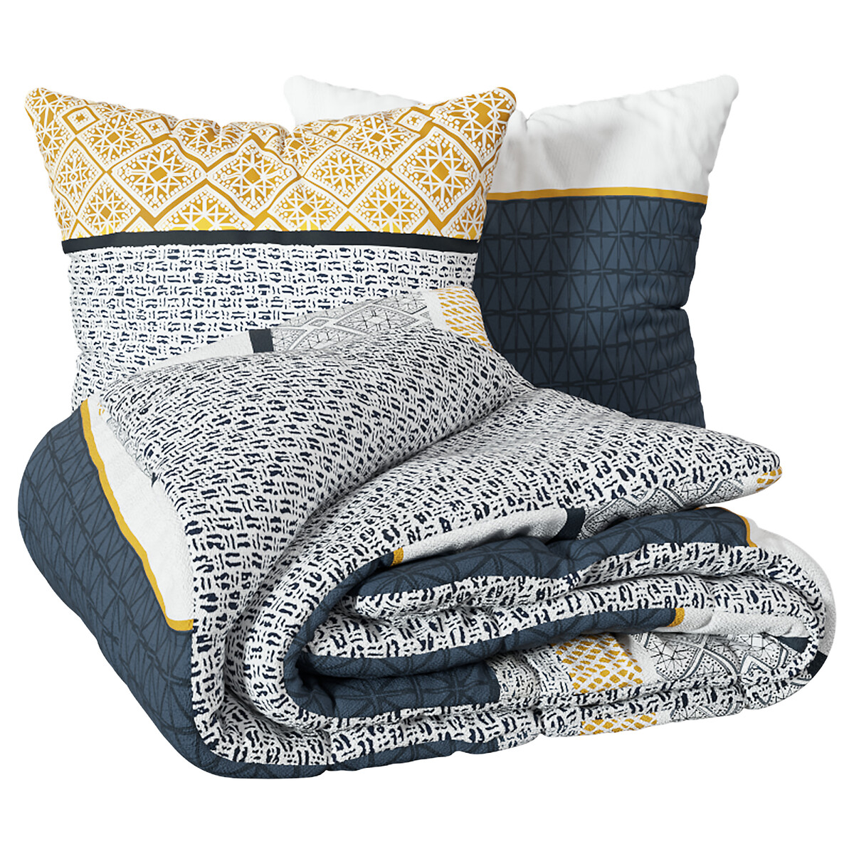 Capa de edred&atilde;o e capas de almofada ETNIK 240x260cm