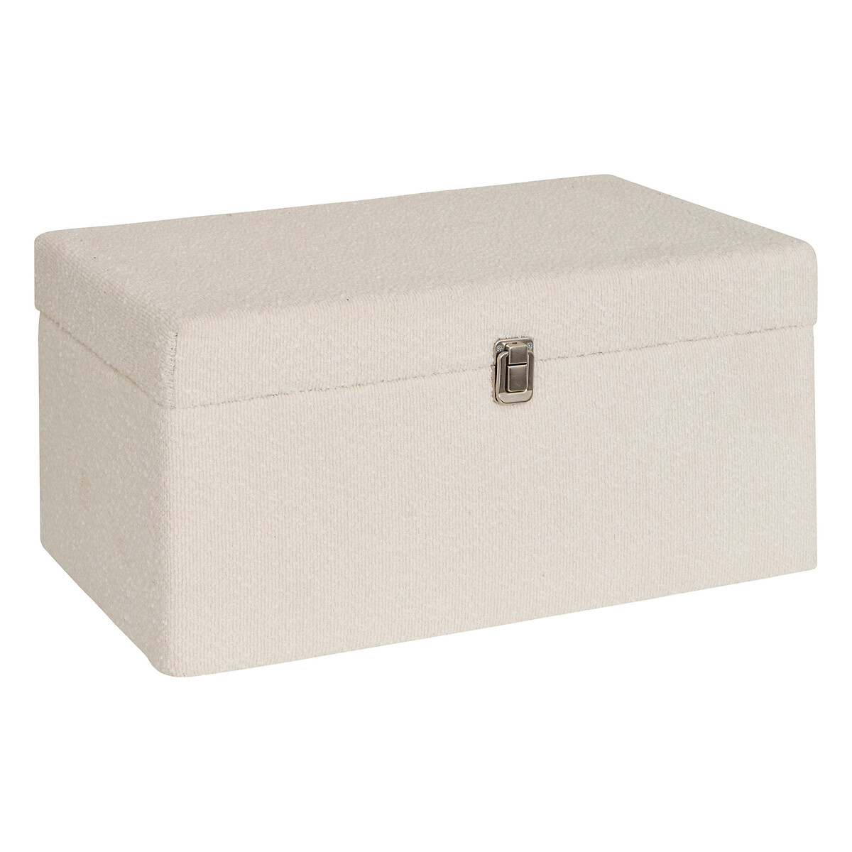 Caixa decorativa CARLIE branca 26x34x54cm,  Caixa decorativa CARLIE branca 26x34x54cm
