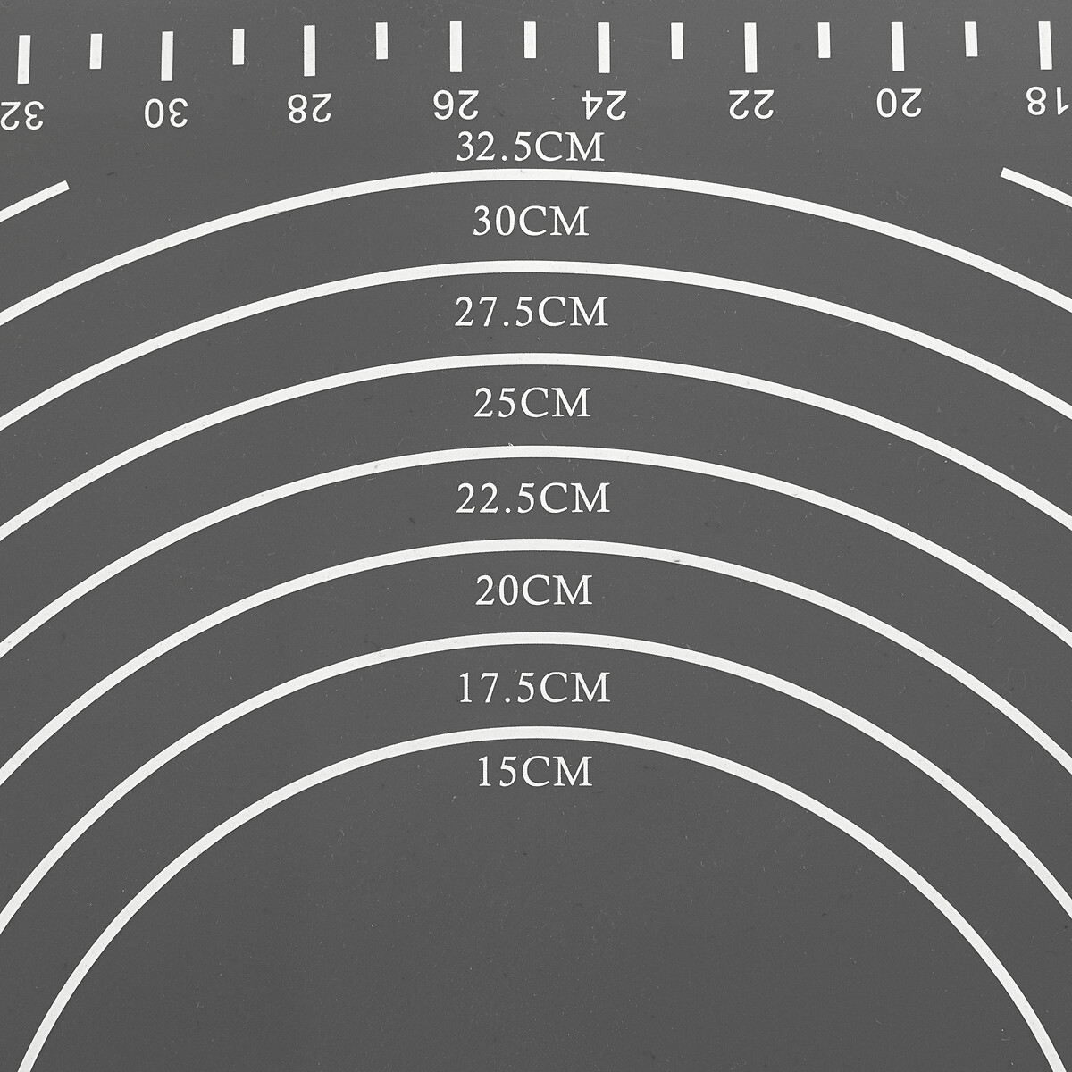 Base de silicone com medidas