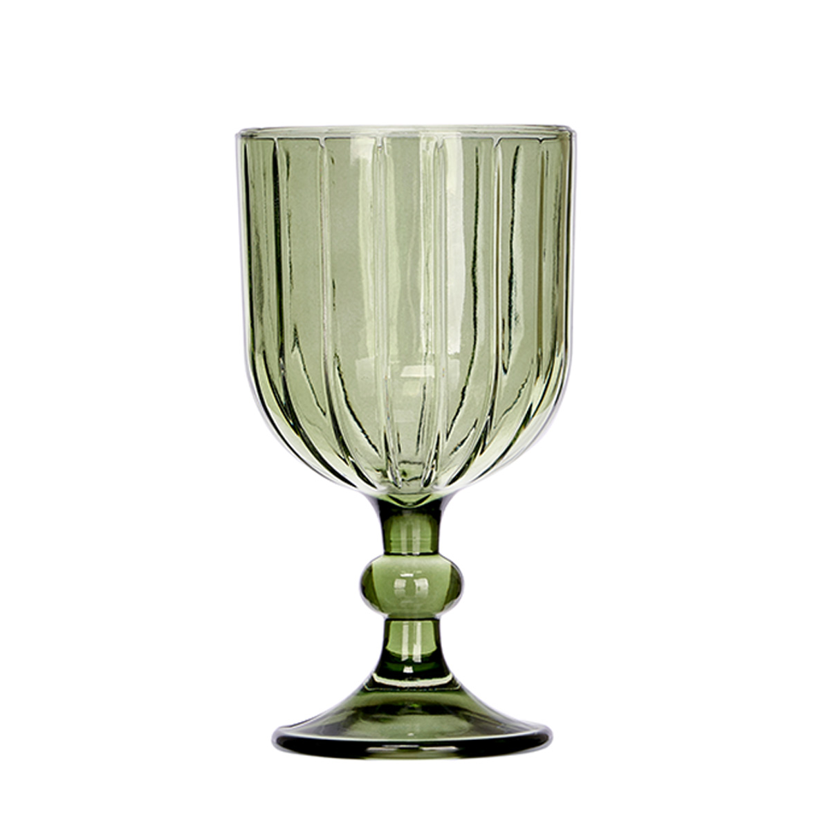 Copo de vinho riscas 380ml em vidro