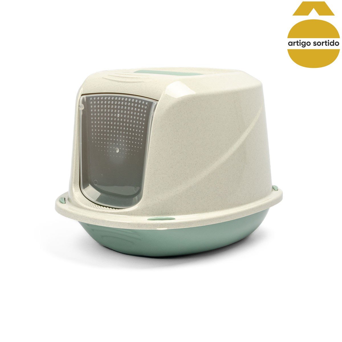 Wc para animal GALAXY DELUXE com porta, pega e filtro