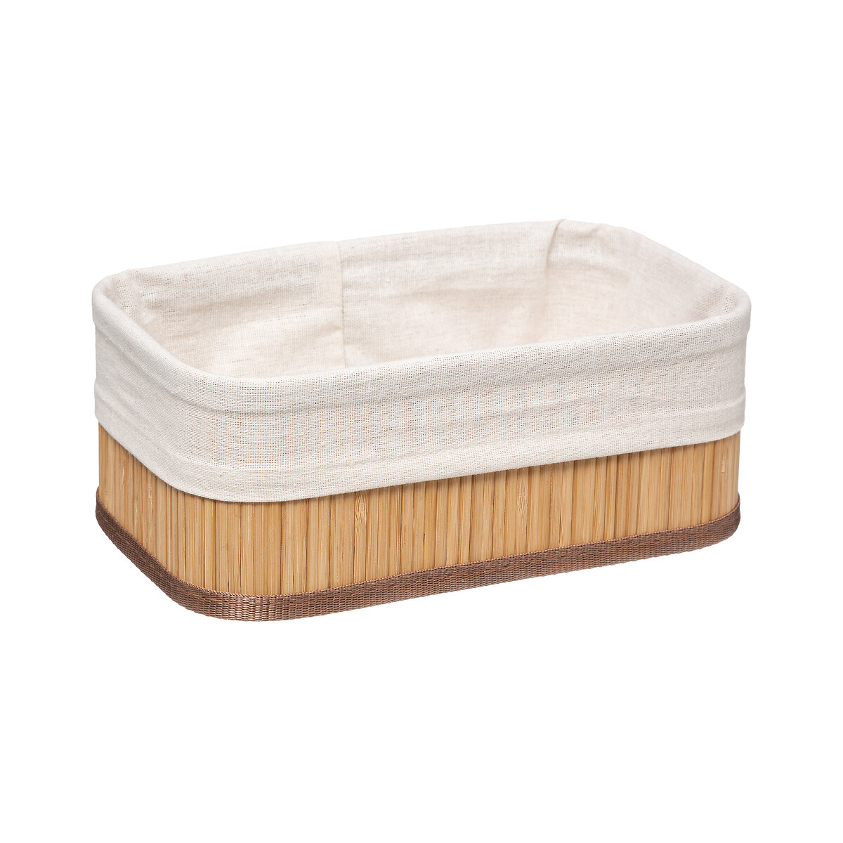 Conjunto de 3 cestos em bambu