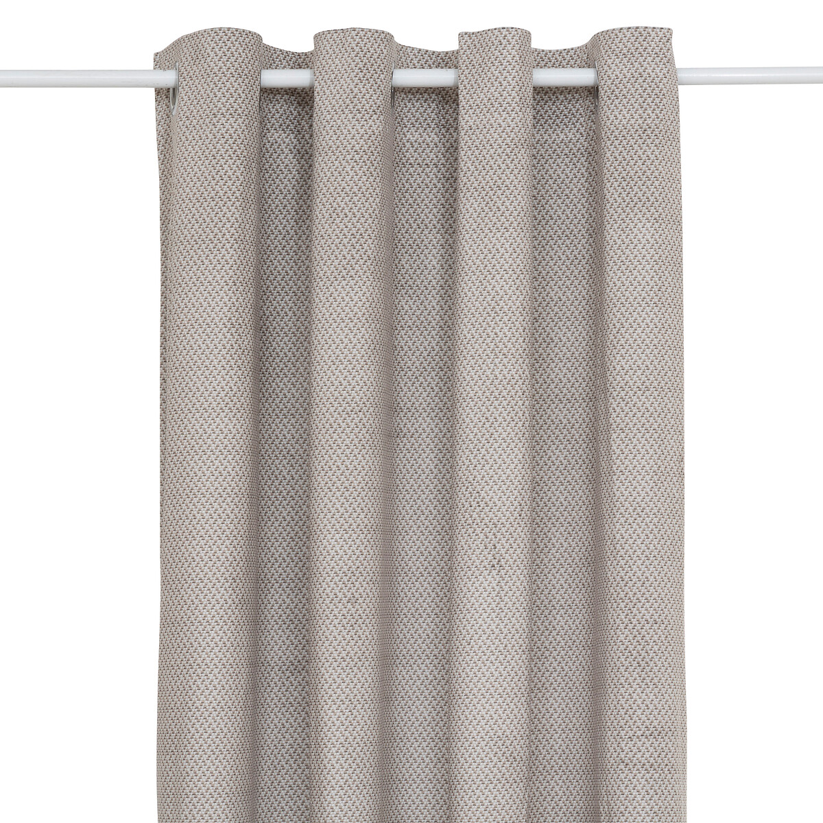 Cortina opaca YUPI veludo bege 135x260cm