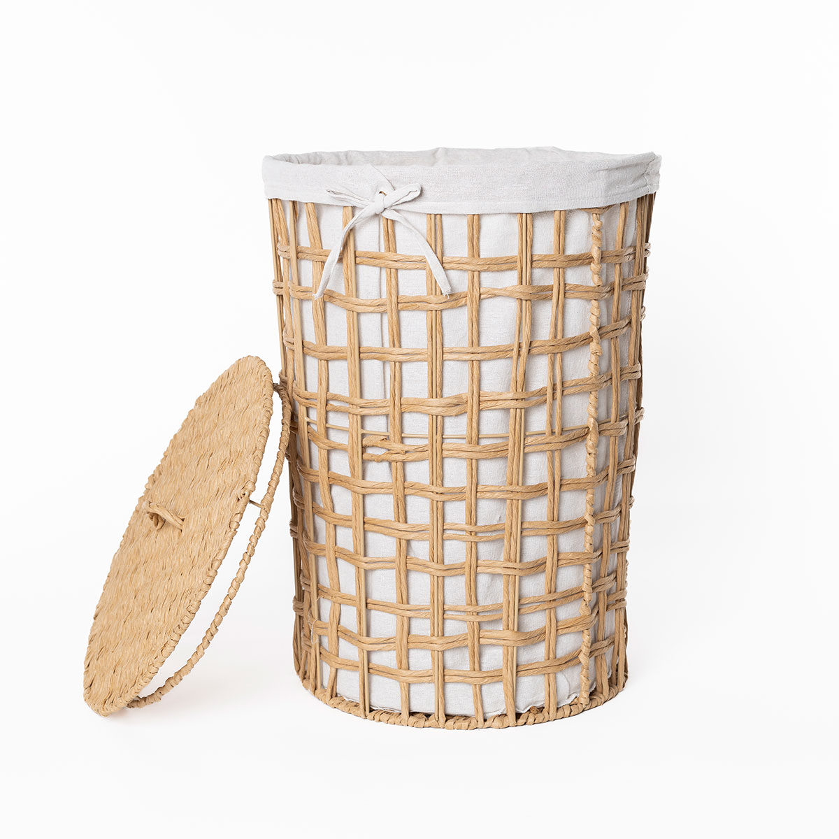 Cesto roupa wc natural 40x56cm