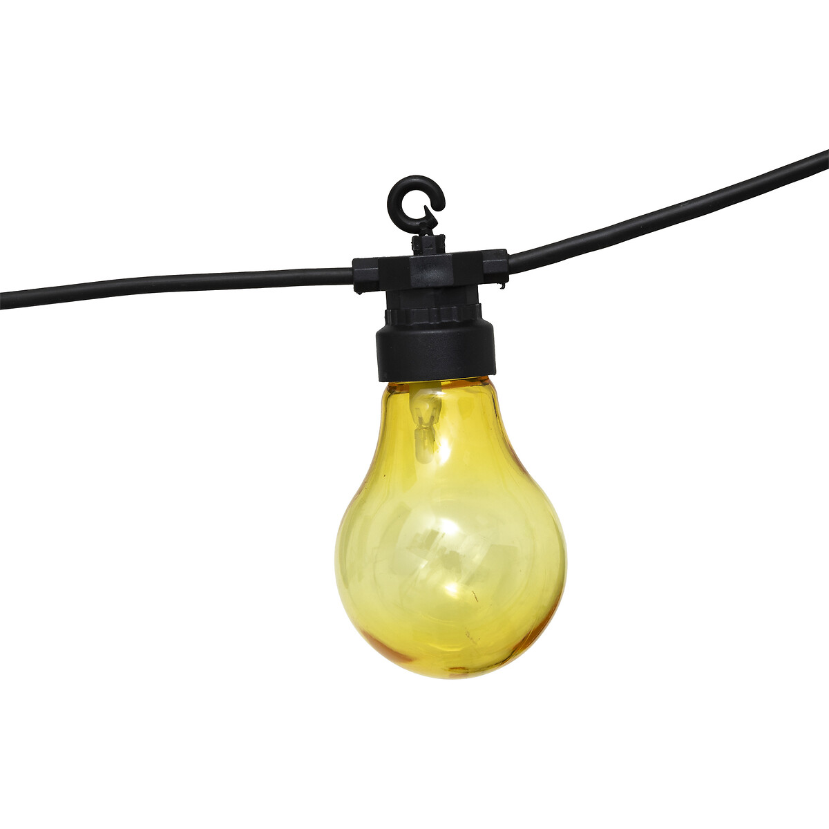 Grinalda SOLAR com 10 lâmpadas multicoloridas