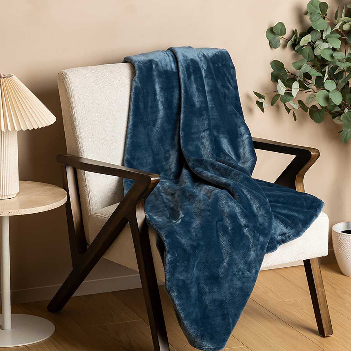 Manta CUDDLY azul 130x180cm