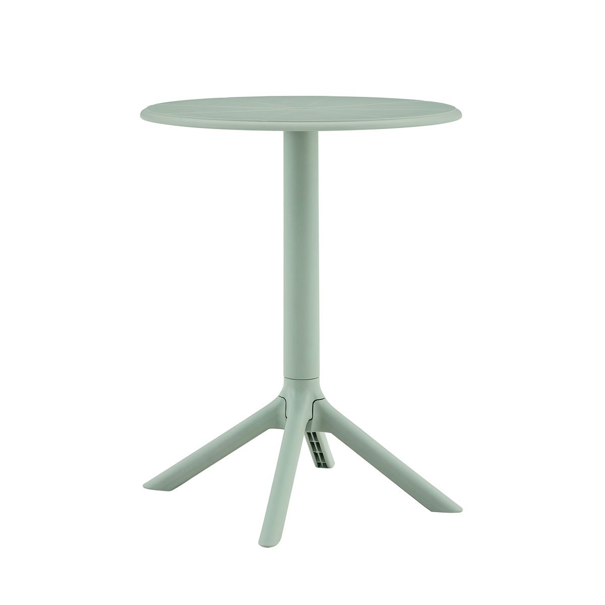 Mesa BARI verde redonda