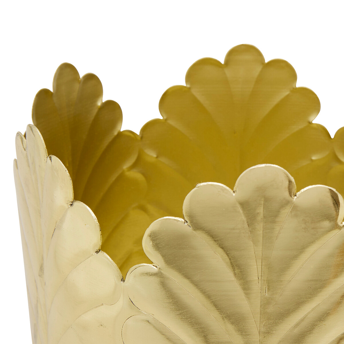 Vaso tamanho 2/2 BELLI dourada 18cm