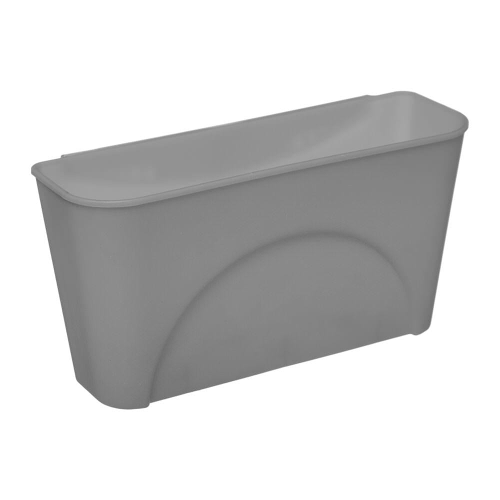 Escorredor de loi&ccedil;a em metal com suporte para talheres