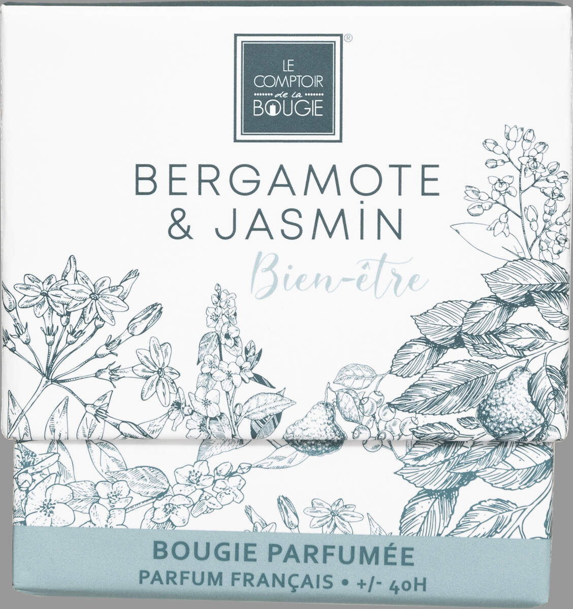 Vela perfumada jasmim 190g