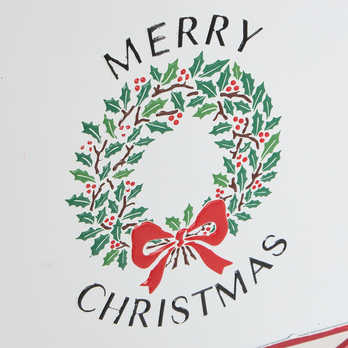 Tren&oacute; decorativo merry christmas 50x23x31cm