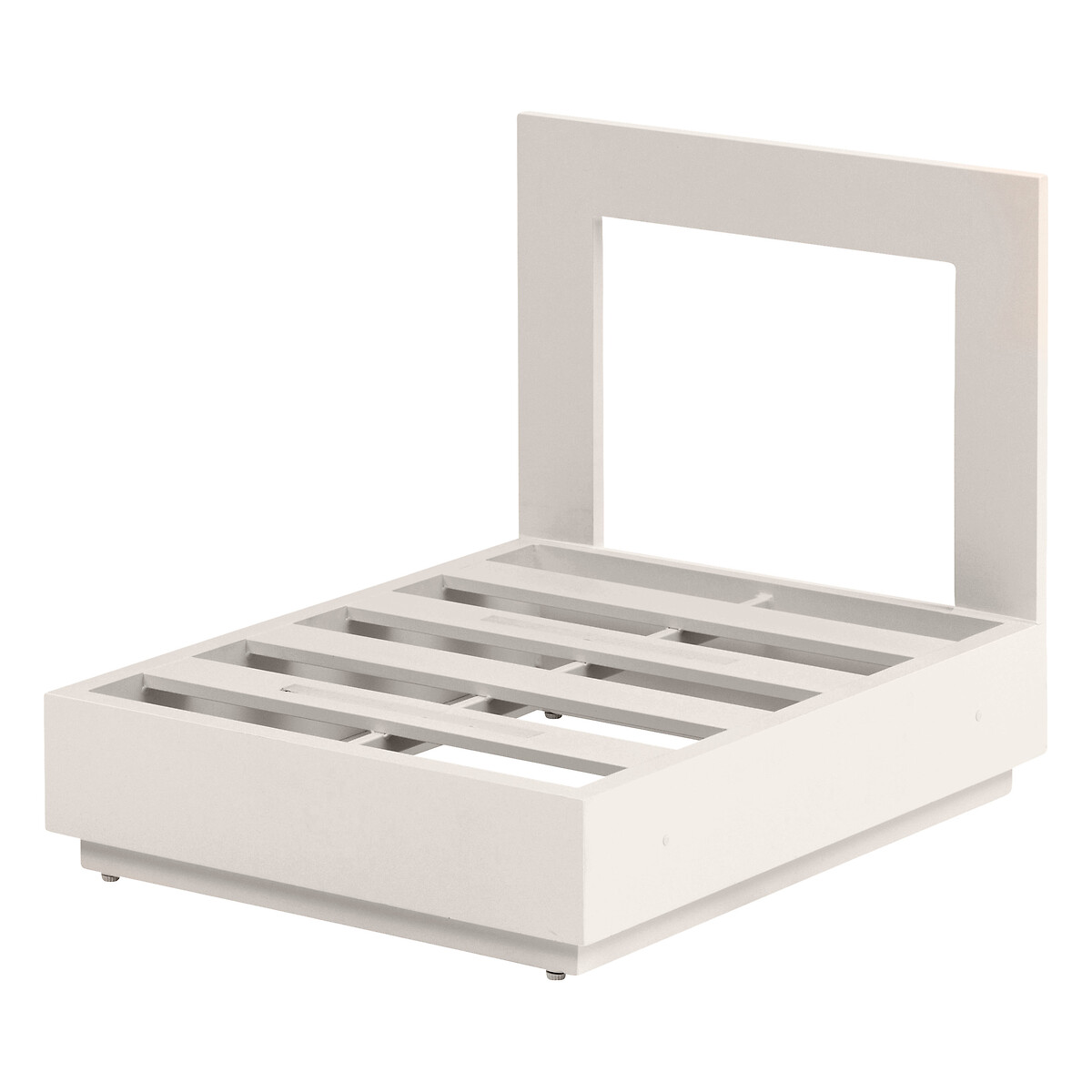 Poltrona ALLURE bege em alumínio