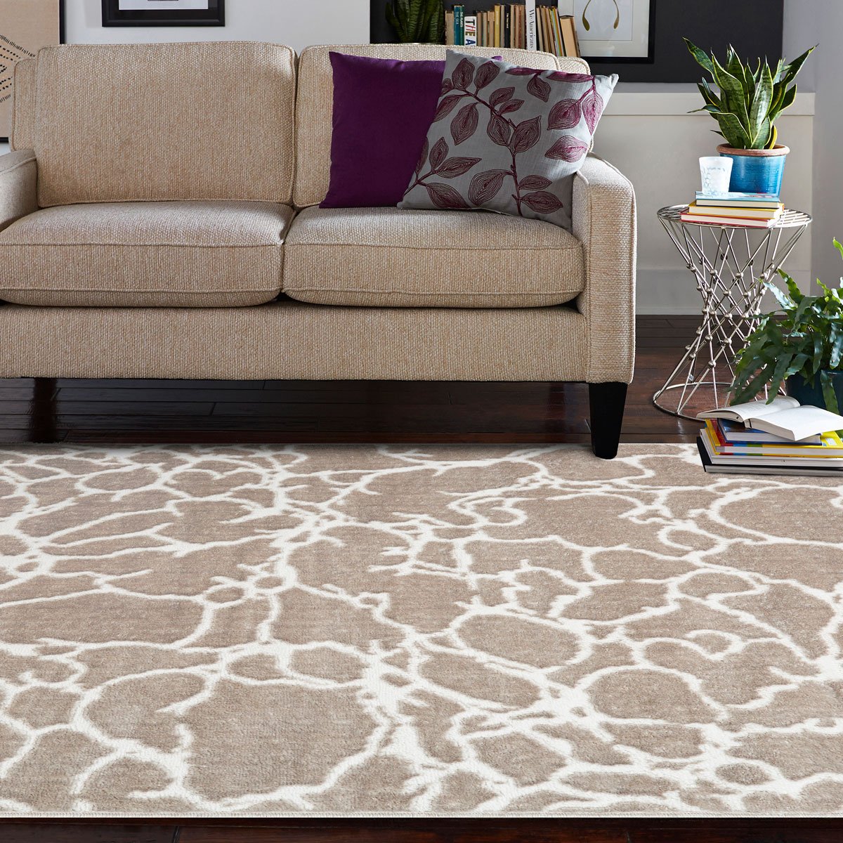 Tapete ARIUS cinza 120x160cm