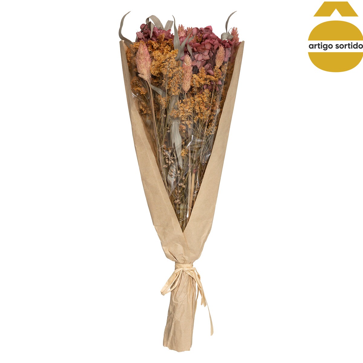 Bouquet flores secas 19x48cm