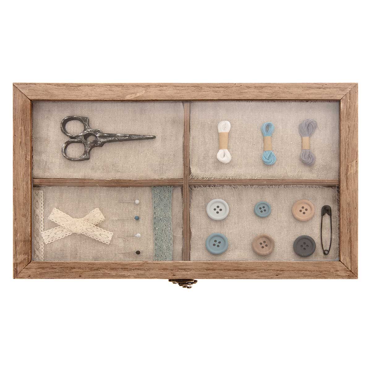 Caixa de costura ATELIER em madeira