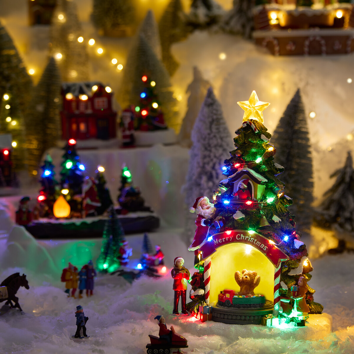 Aldeia &aacute;rvore de natal 33led