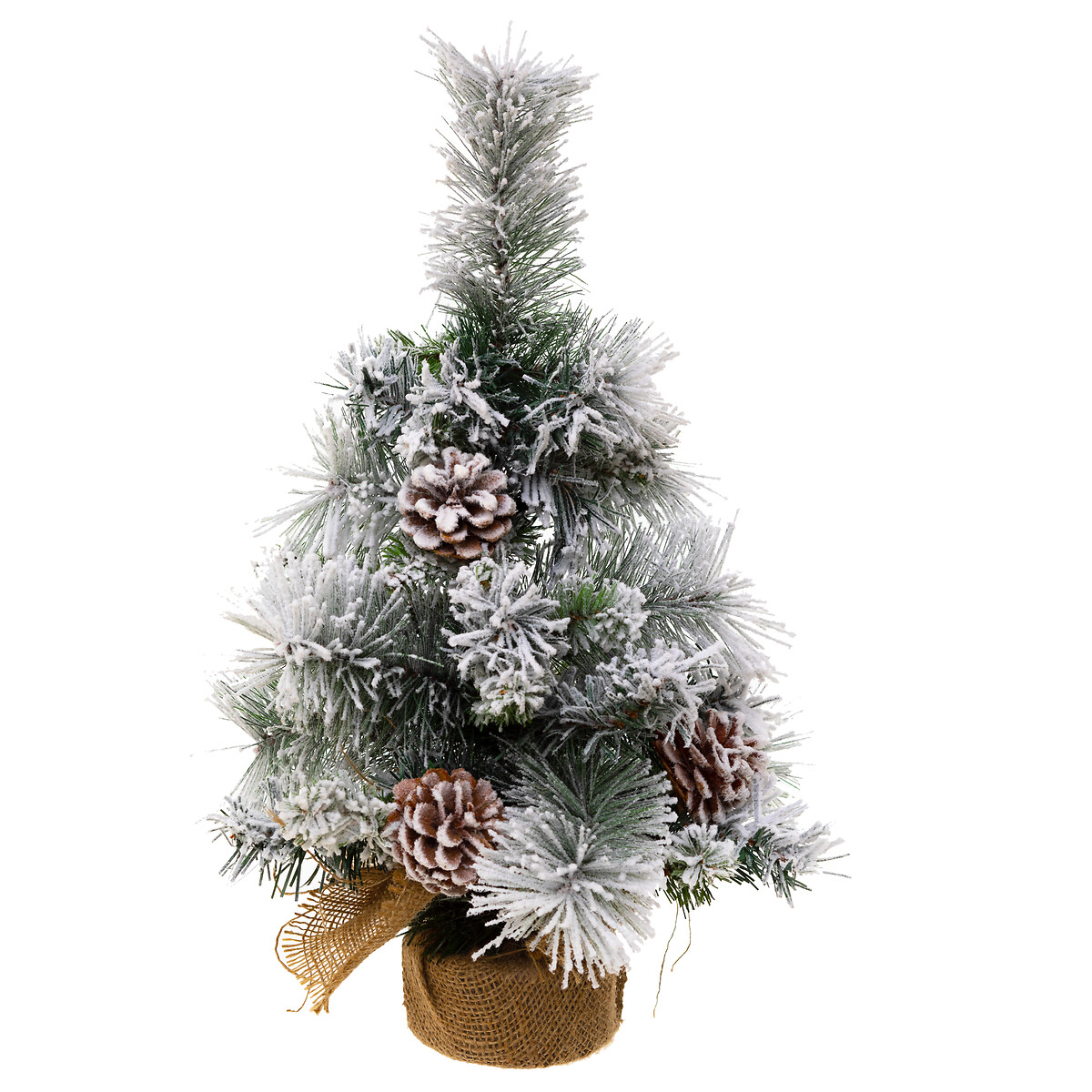 &Aacute;rvore de natal com neve MINNESOTA 50cm
