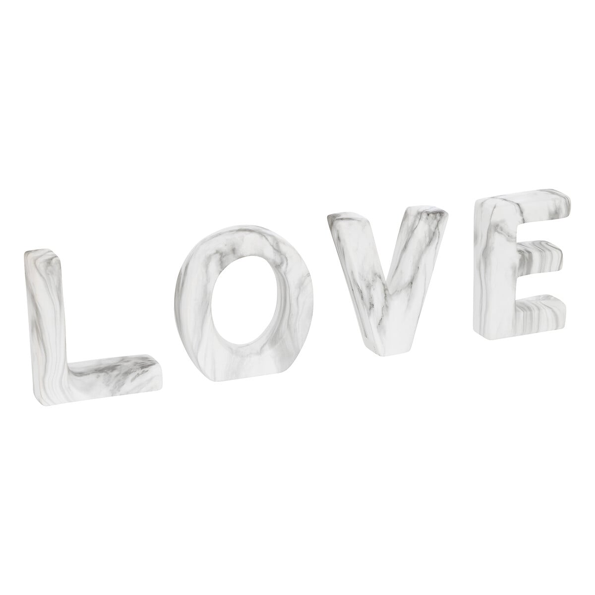 Decora&ccedil;&atilde;o love OLEN efeito m&aacute;rmore em cer&acirc;mica