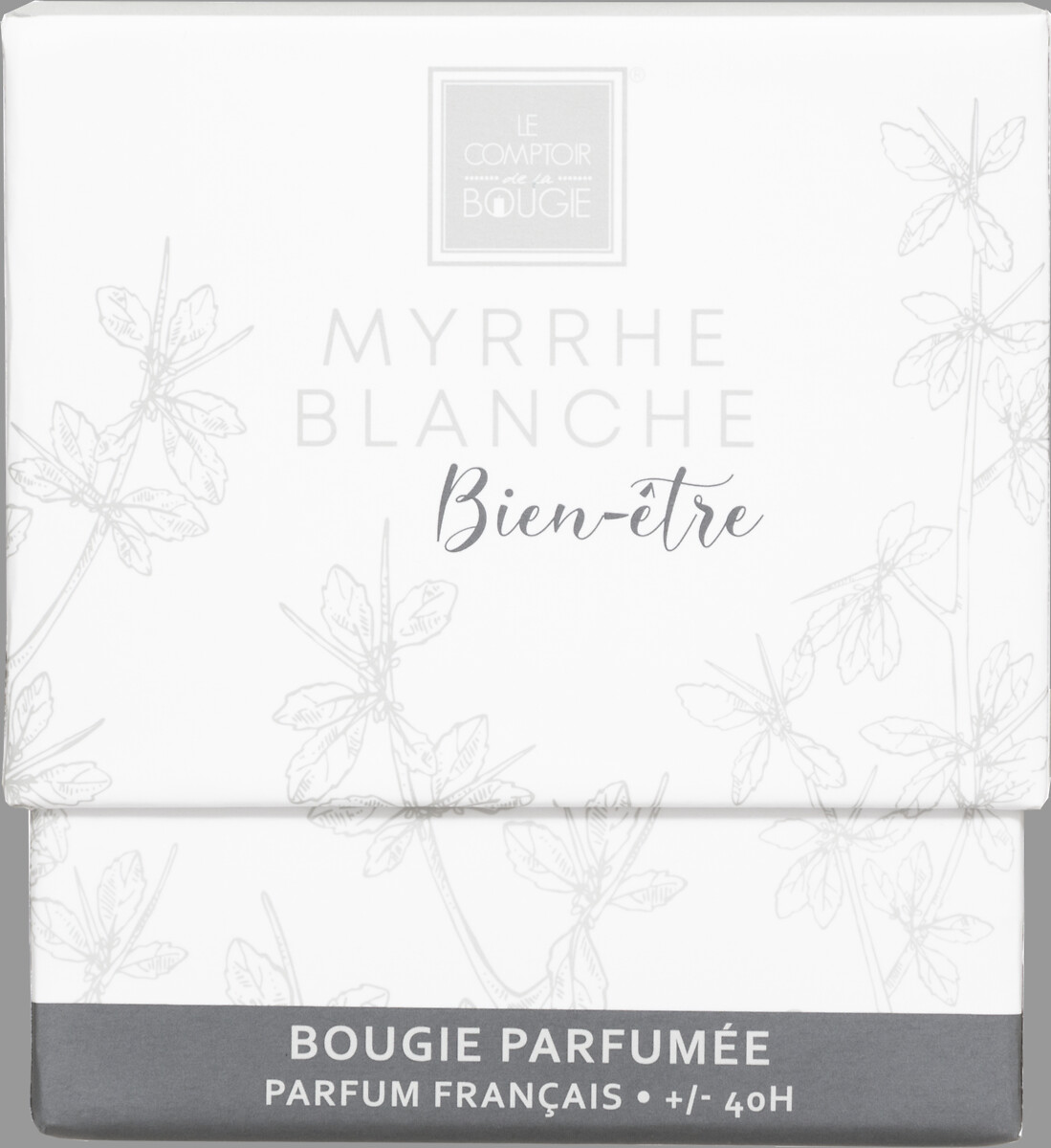 Vela perfumada mirra branca 190g