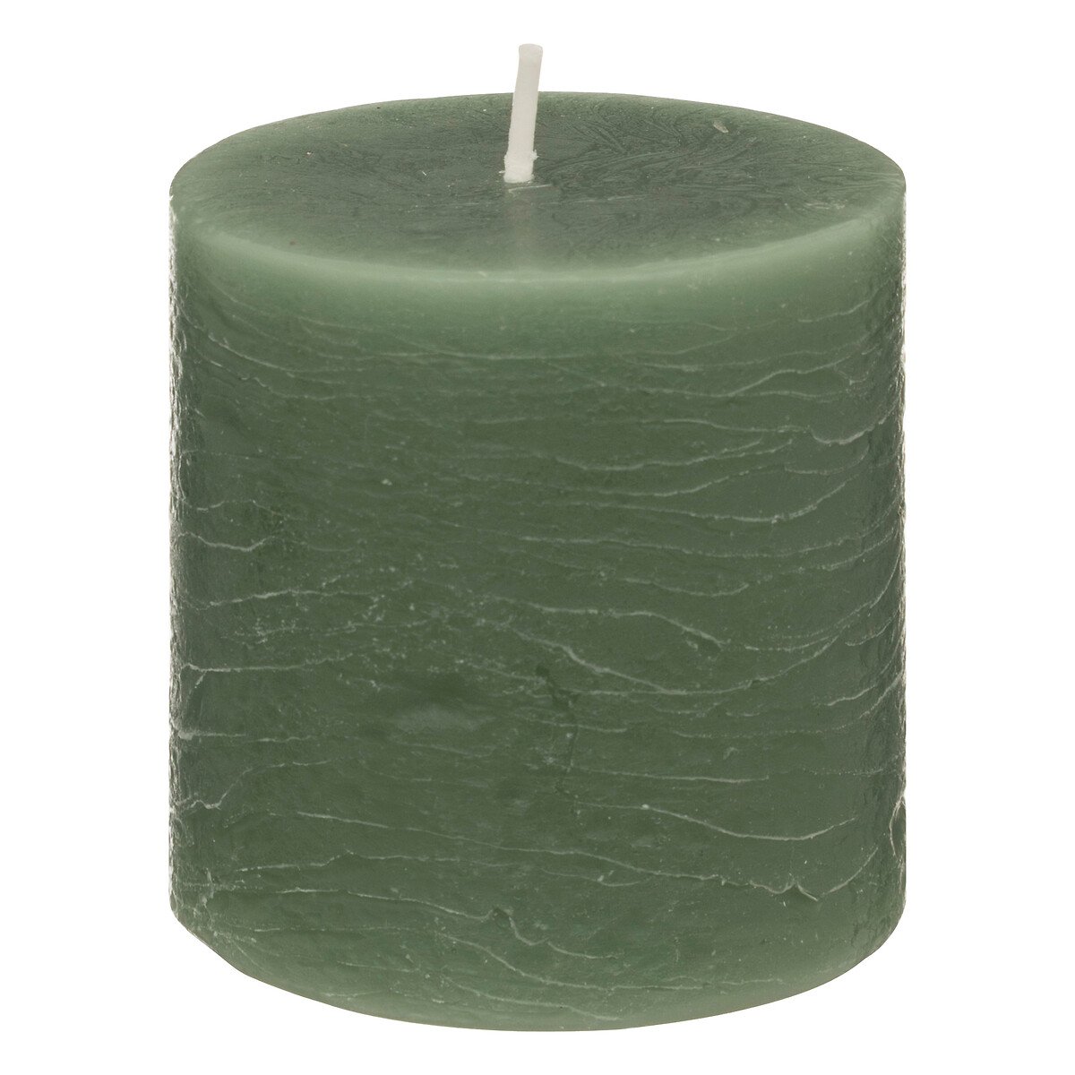 Vela PILAR OLIA verde celadon 7cm