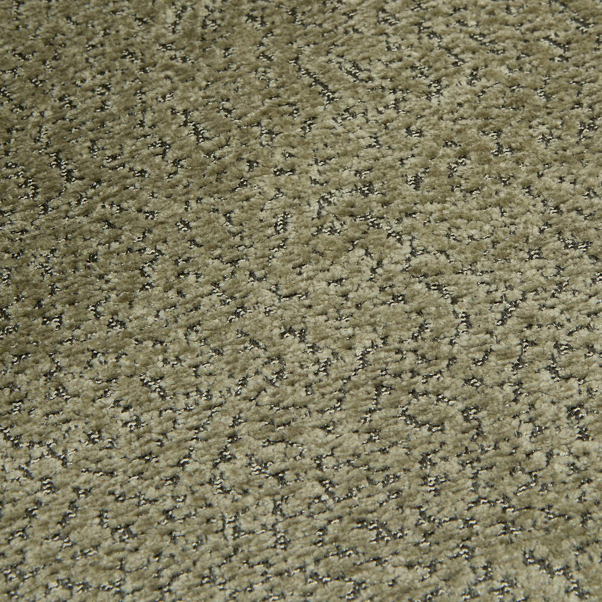 Cadeira CELESTE verde em boucl&eacute; 60x54x80cm