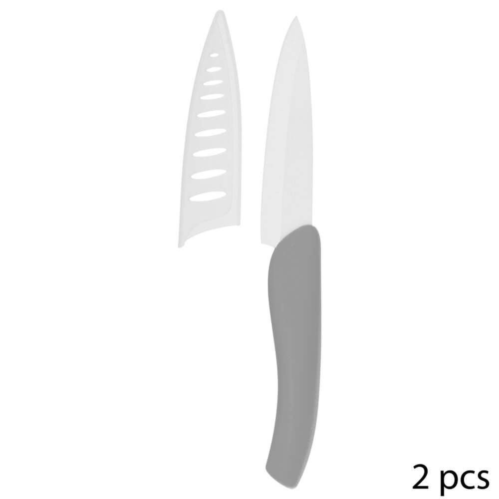 Conjunto de 2 facas em cer&acirc;mica