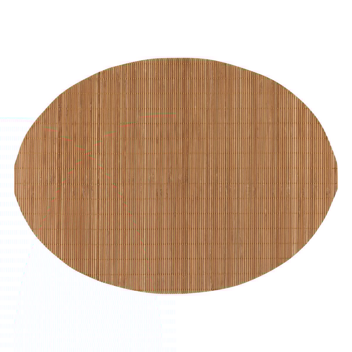 Individual de mesa oval 48x35cm em bambu