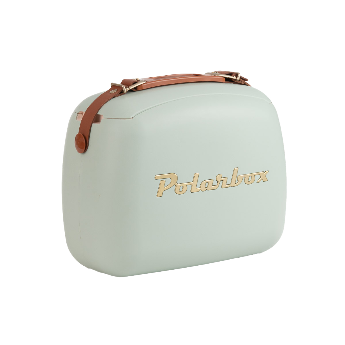 Mala térmica Polarbox verde matcha 6l com 2 caixas