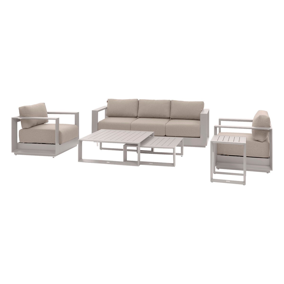 Conjunto de jardim ALLURE avoine lin 5 lugares