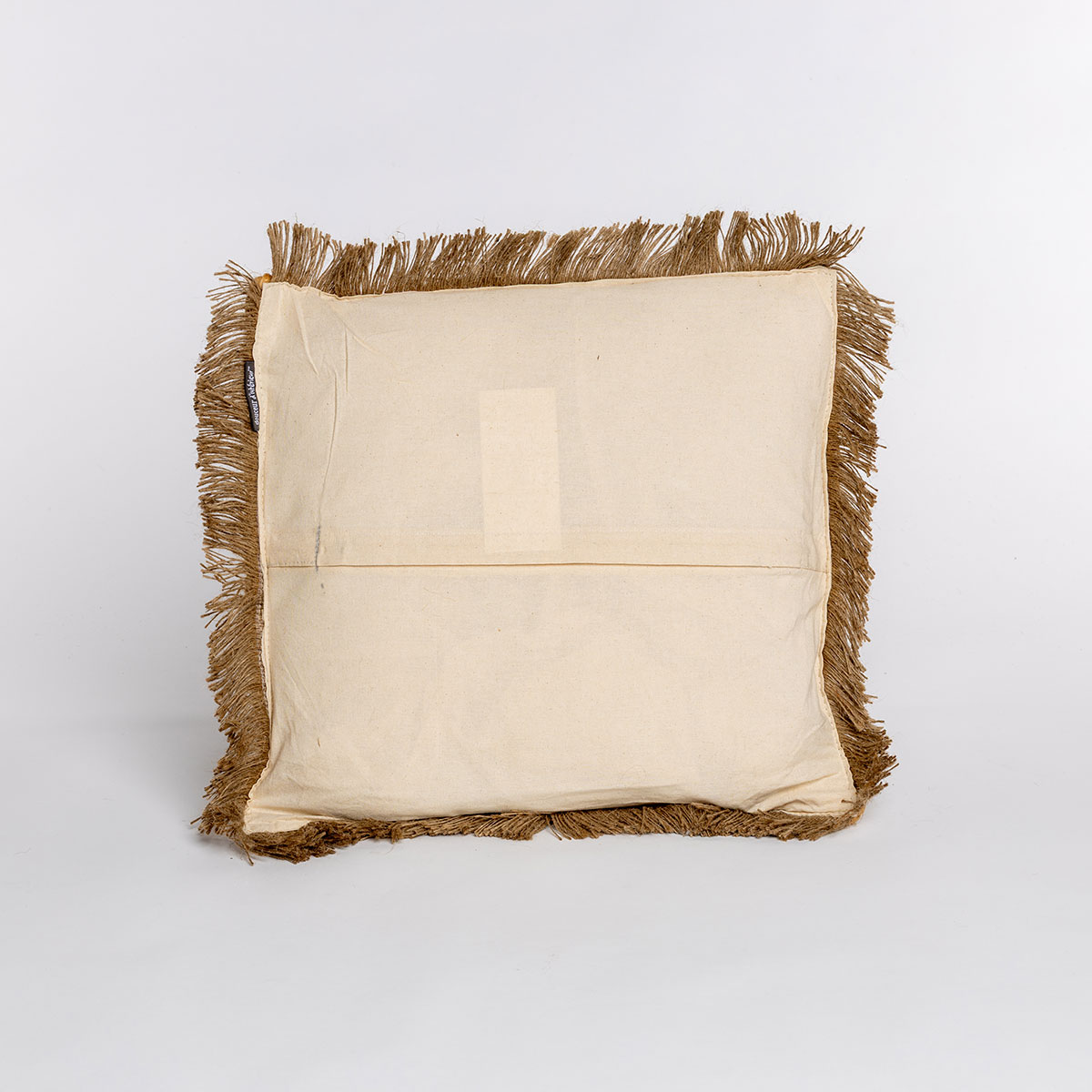 Almofada DELIJUTE bege em algod&atilde;o 45x45cm