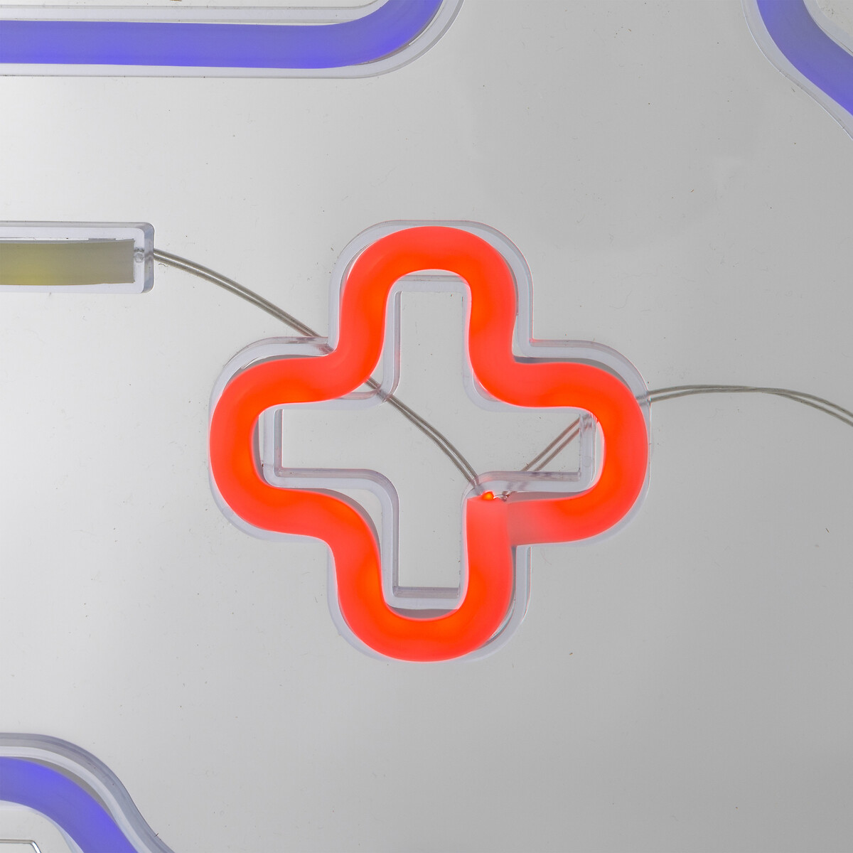 Decoração de mural led Neon comando de jogos