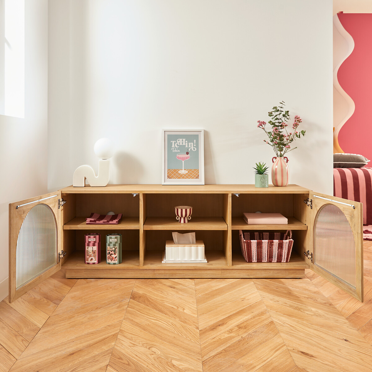 M&oacute;vel de TV LOUSADA bege