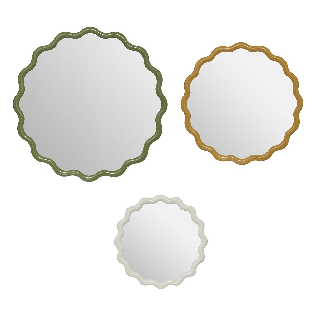 Conjunto de 3 espelhos de parede JUDY