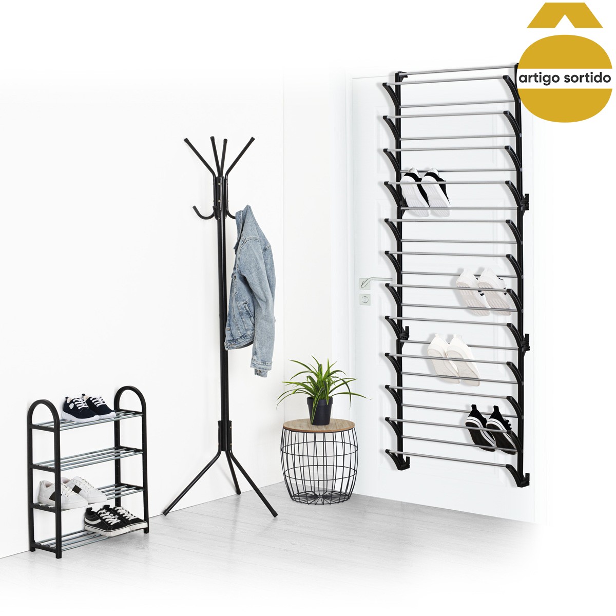 Sapateira para porta