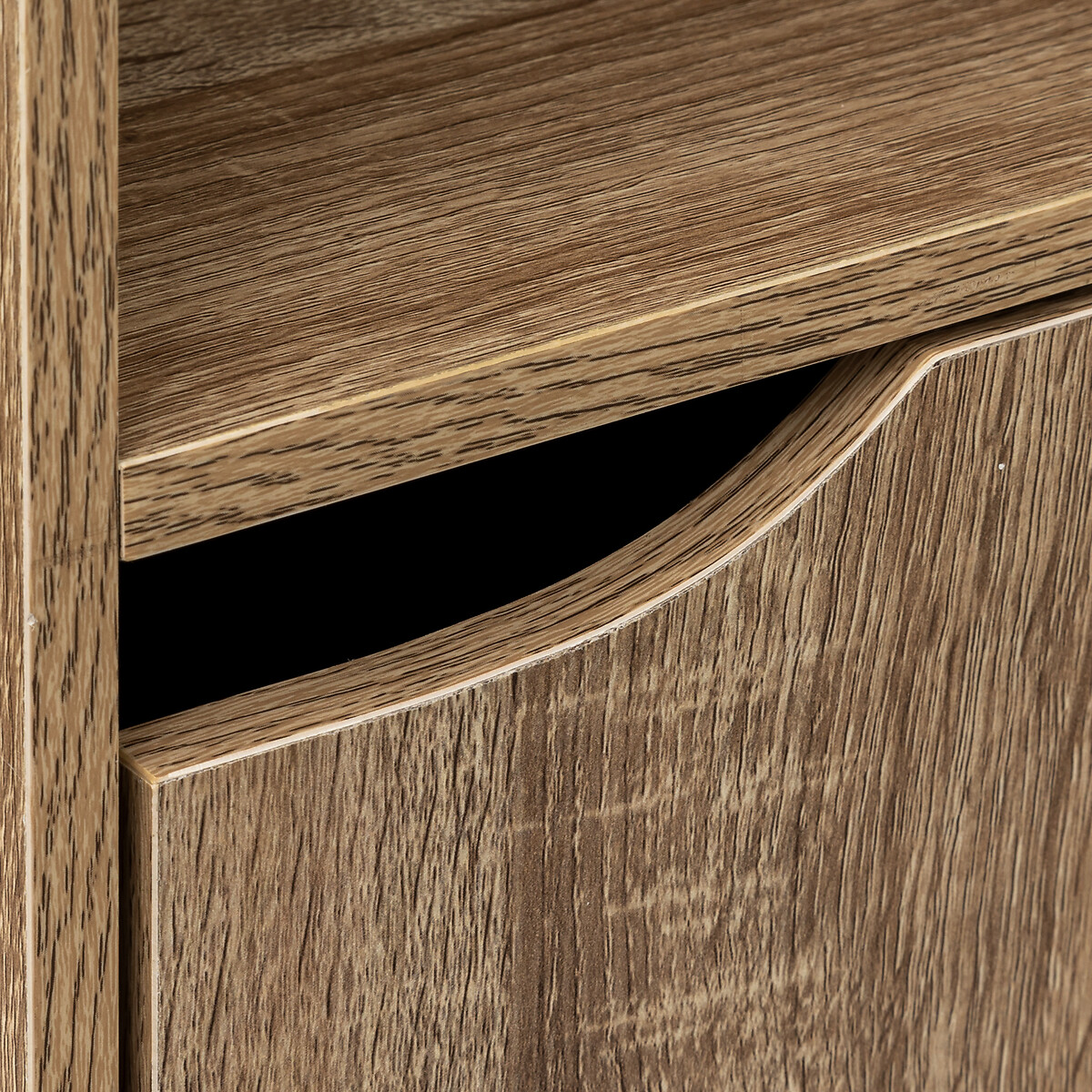 Estante MIX natural com 1 porta